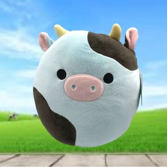 Squishmallows Cillian the Blue Cow 11" NWT Legendary Farm Barnyard Squad - Picture 1 of 7